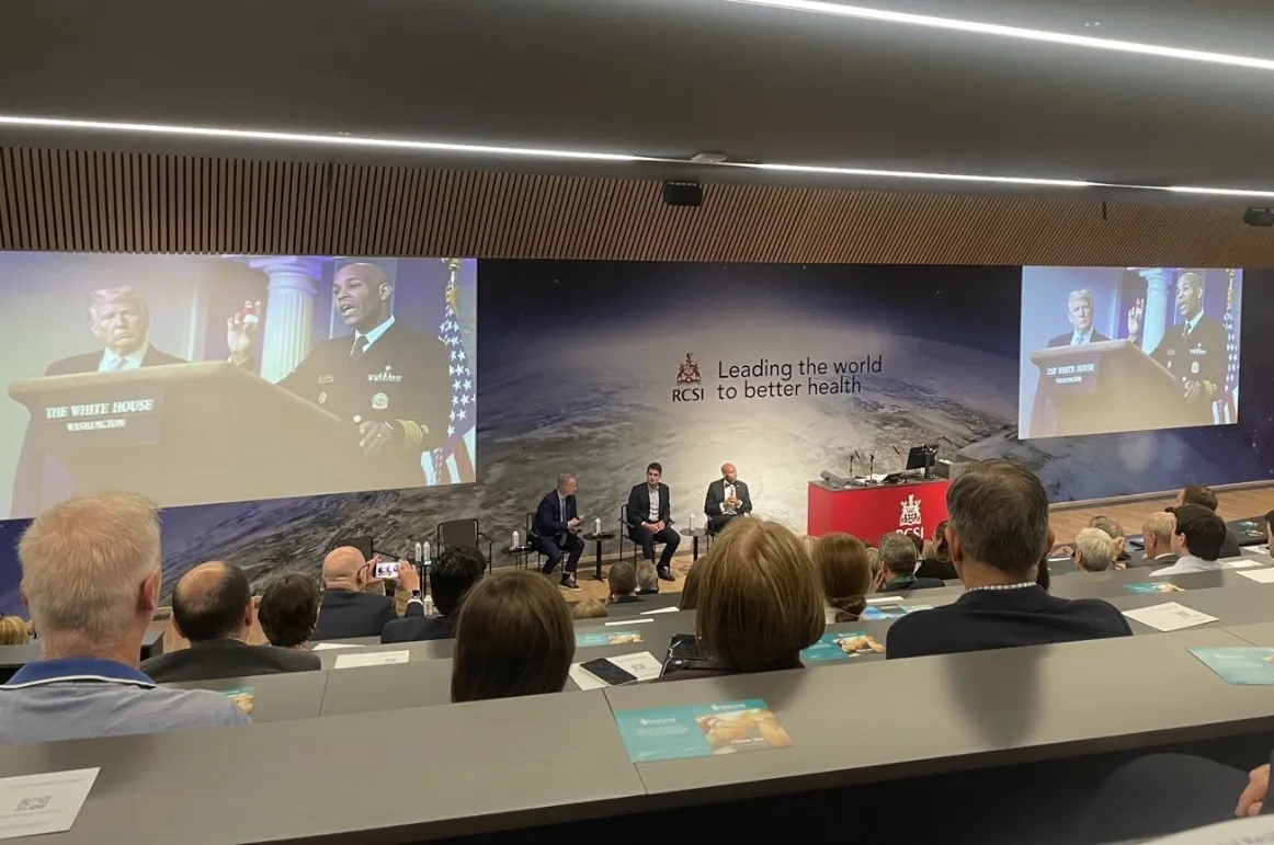 Diane Nevin at American Irish Medical Summit, RCSI, Dublin, Ireland, photograph 2