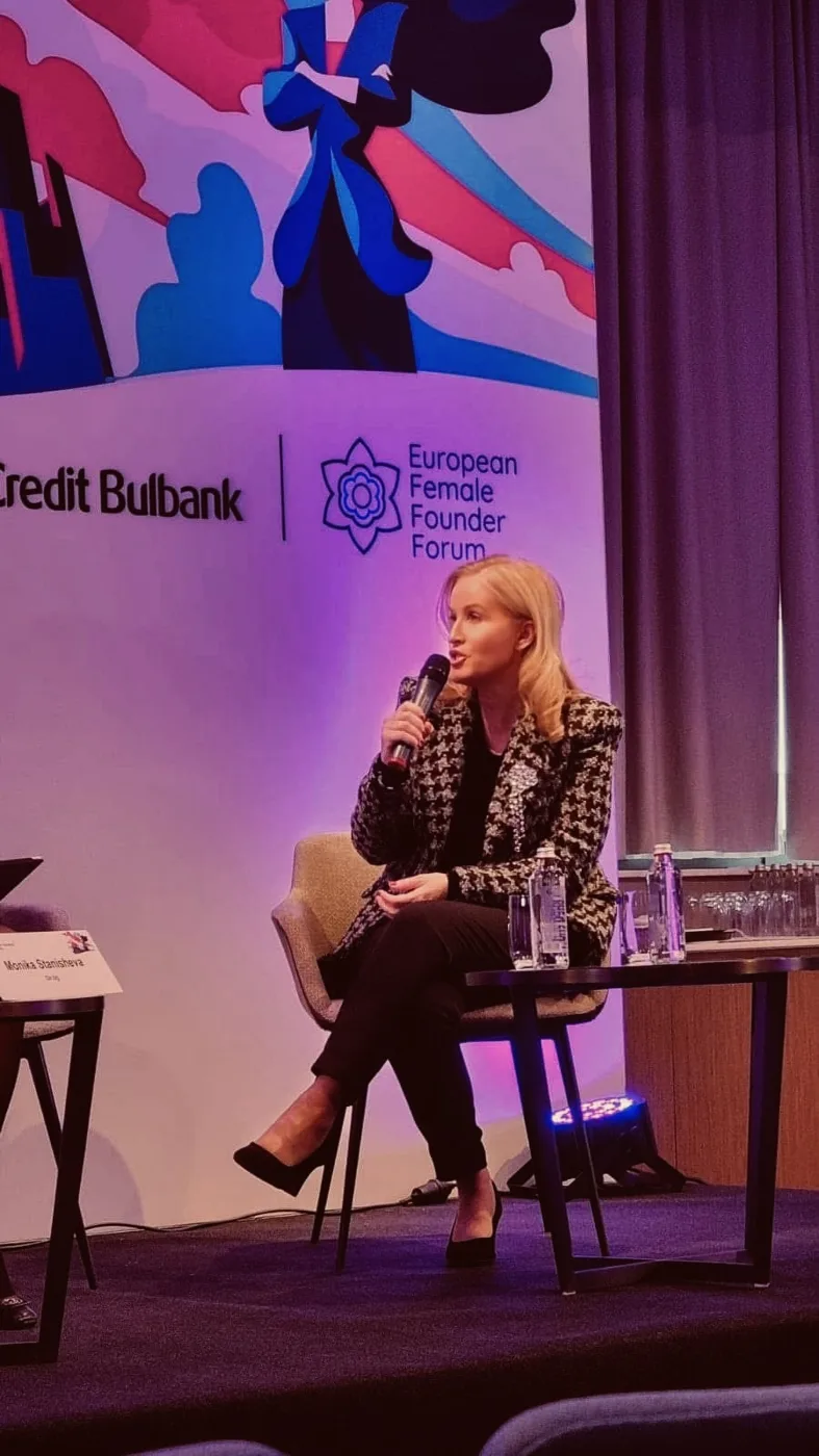 Diane Nevin at EmpowerHer 2024, Sofia, Bulgaria