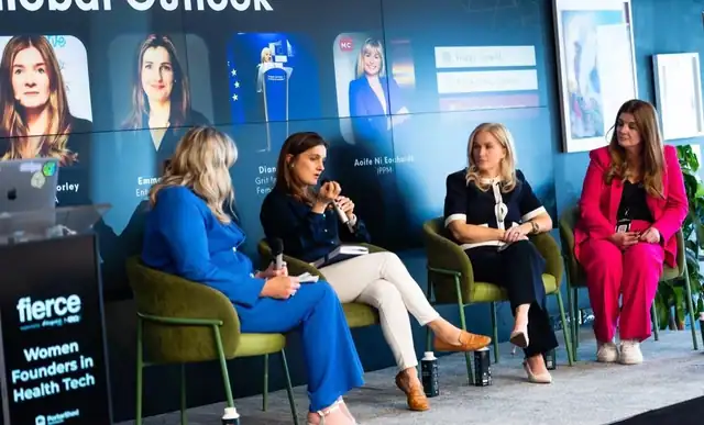 Diane Nevin at Fierce Women Founders in Health Tech, Galway, Ireland, photograph 3