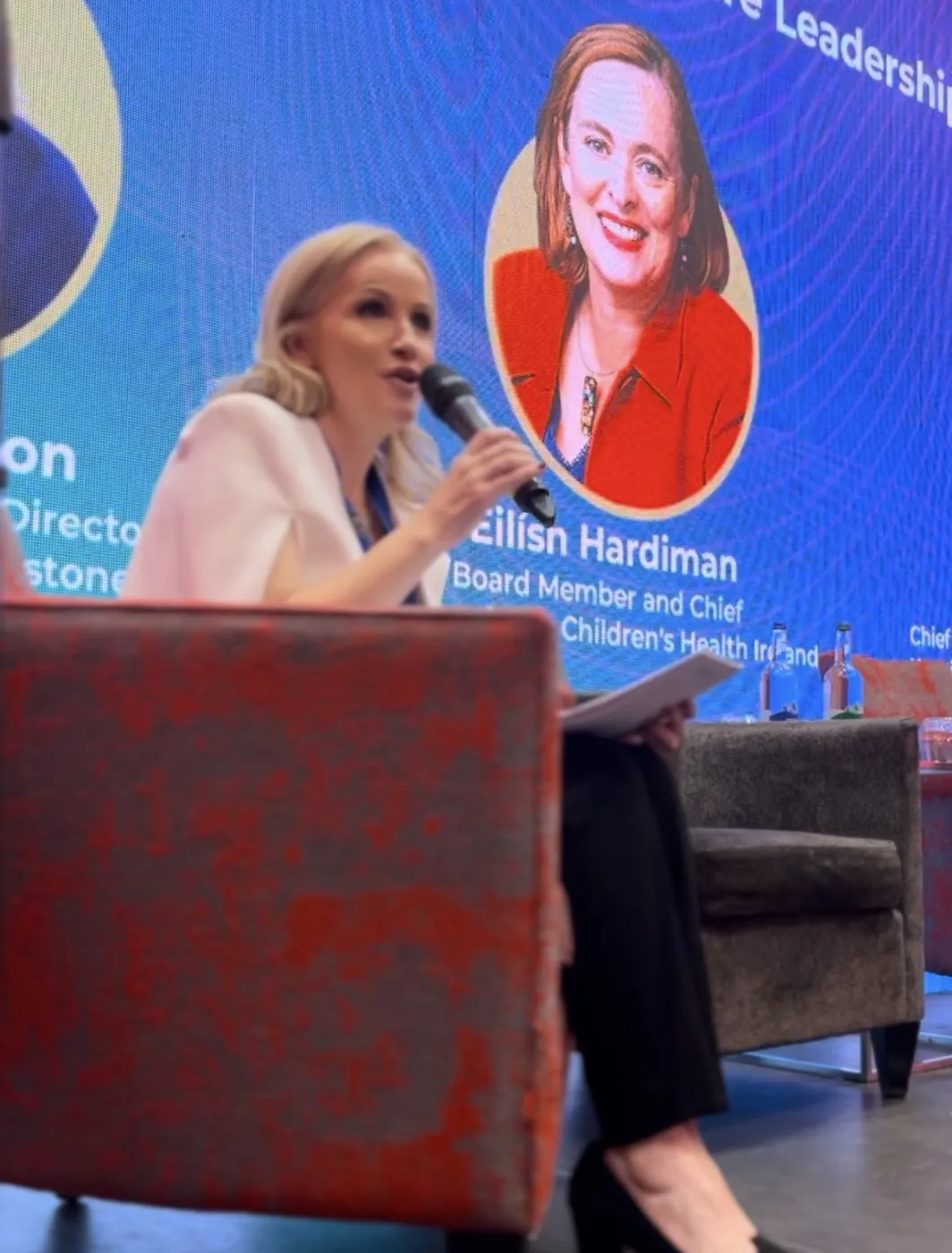 Diane Nevin at GRIT Female Leaders in Healthcare Summit, Ireland, photograph 2