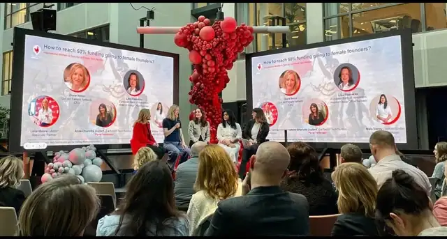 Diane Nevin at International Women in Tech, Stockholm, Sweden, photograph 2
