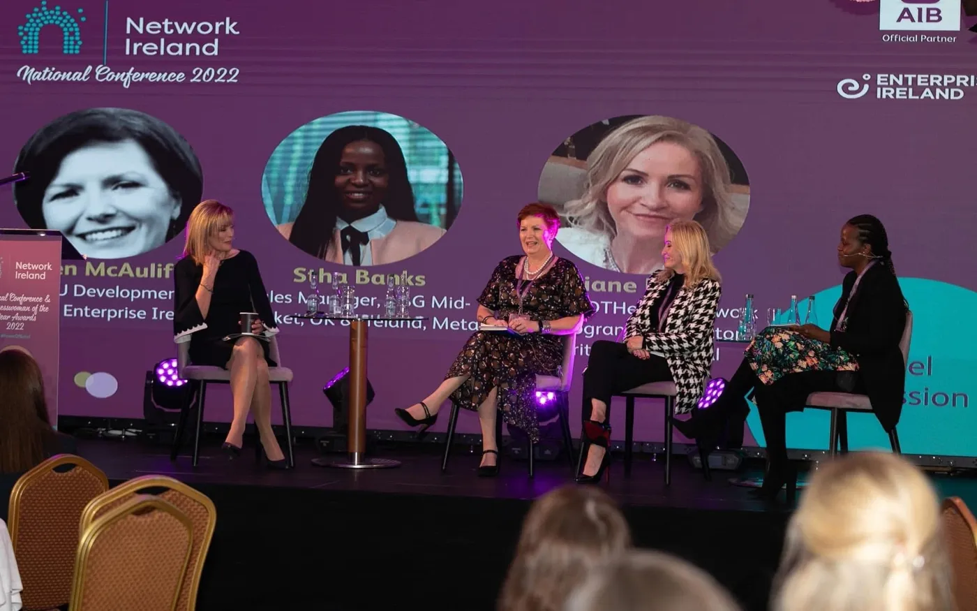 Diane Nevin at Network Ireland National Conference 2022, Ireland