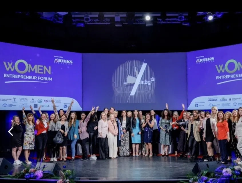 Diane Nevin at Women Entrepreneur Forum, Sofia, Bulgaria, photograph 5