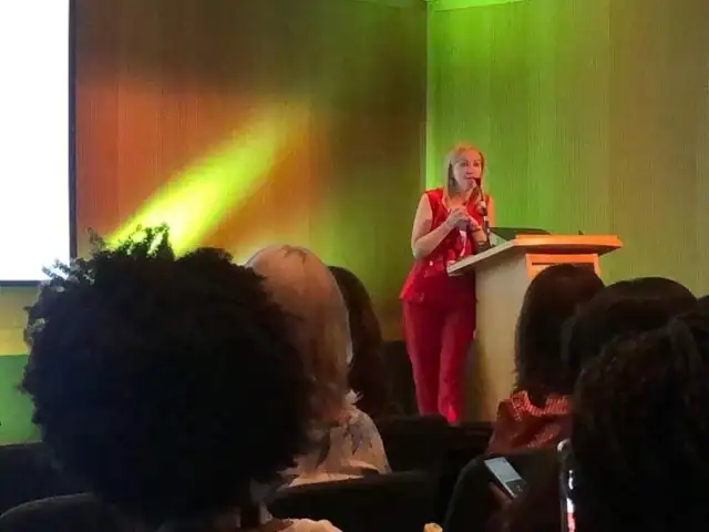 Diane Nevin at Women in Tech Dublin, Dublin, Ireland, photograph 2